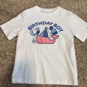 Vineyard Vines Birthday Boy shirt.